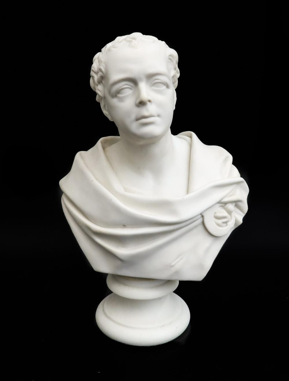 William Wyon comparable auction result: wedgwood england carrara marble bust of thomas moore circa 1870 by william wyon