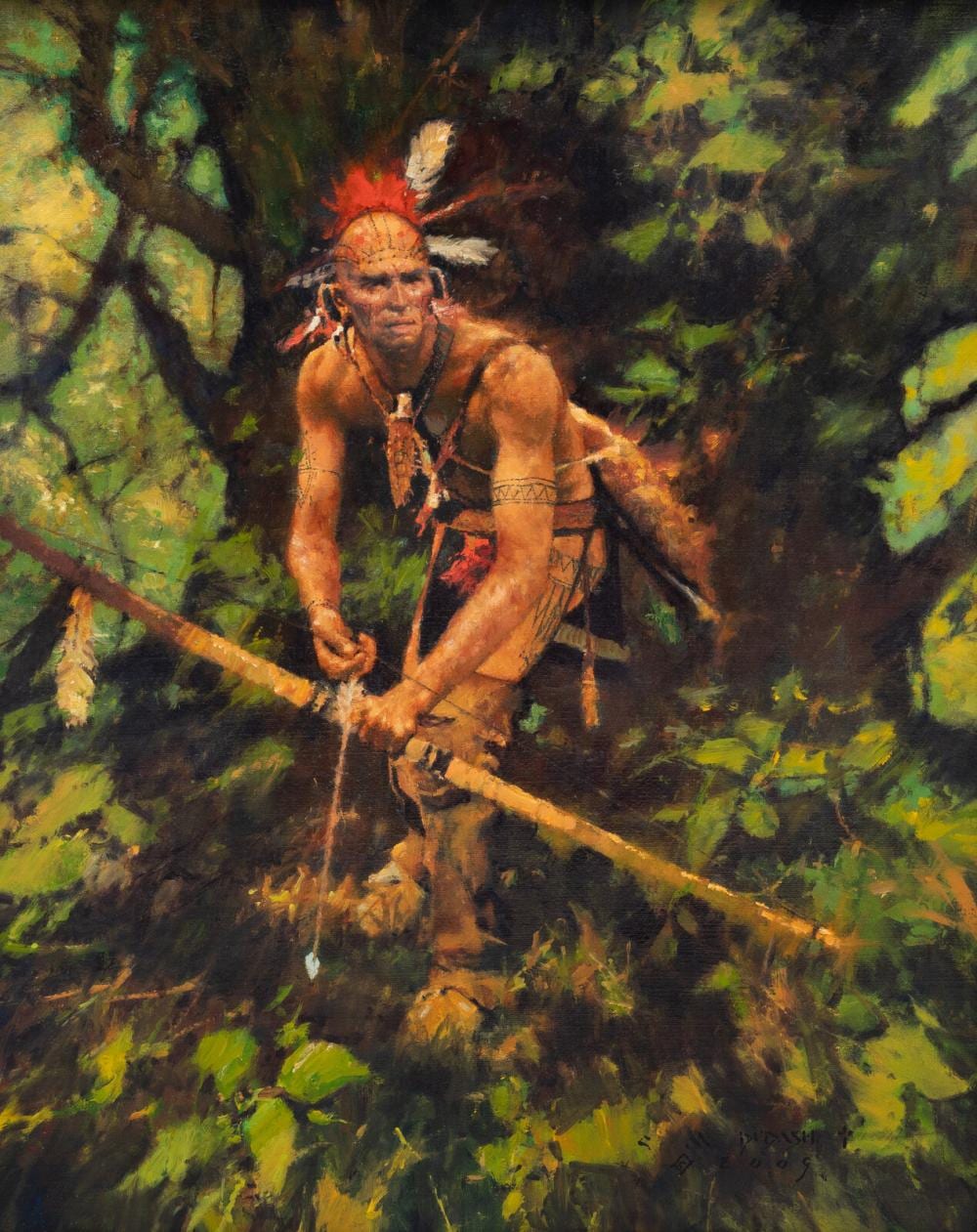 C. Michael Dudash comparable auction result: c michael dudash american b 1952 out of the shadows 2009