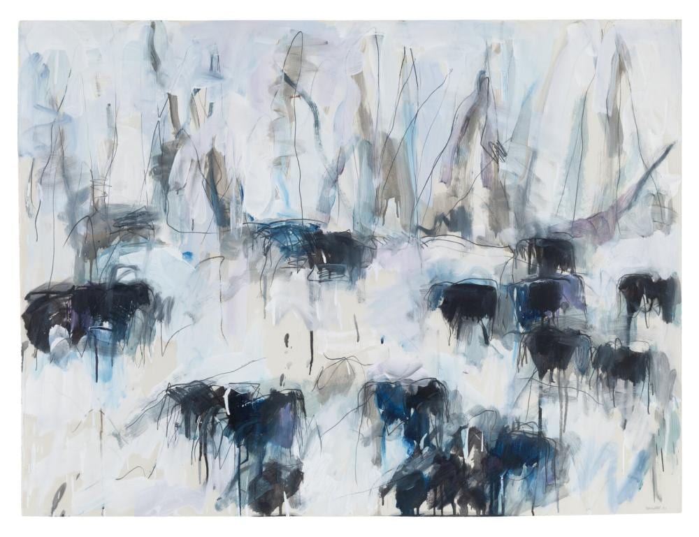 Theodore Waddell comparable auction result: theodore waddell american b 1941 fish creek angus 1993