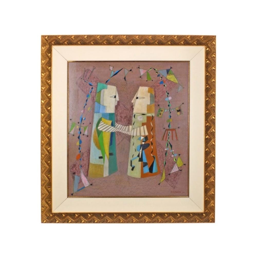 Bruno Capacci comparable auction result: bruno capacci 1906 1993 oil on wood