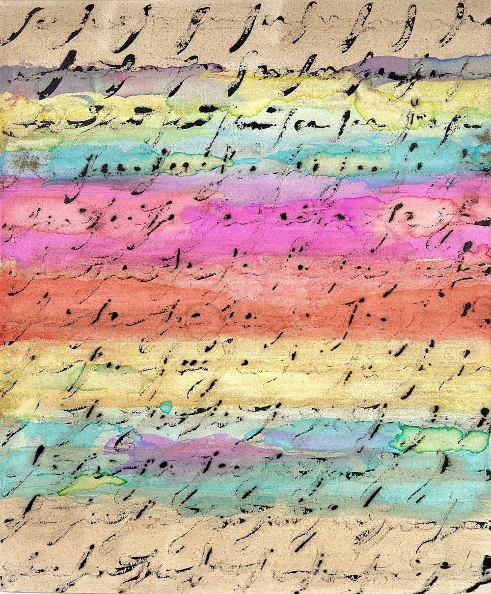 alfredo rapetti scritture colors 2008 · Felima Art Casa D'Aste · 2025-10-25 Alfredo Rapetti comparable auction result: alfredo rapetti scritture colors 2008