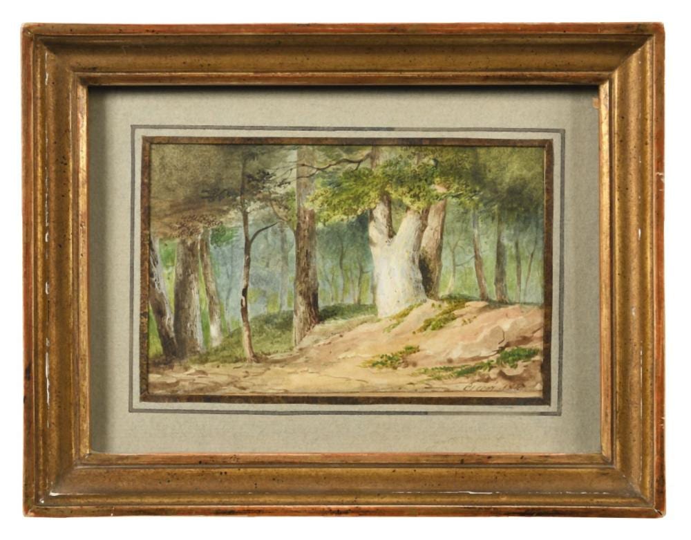 Eugène Cicéri comparable auction result: eug ne cic ri 1813 1890