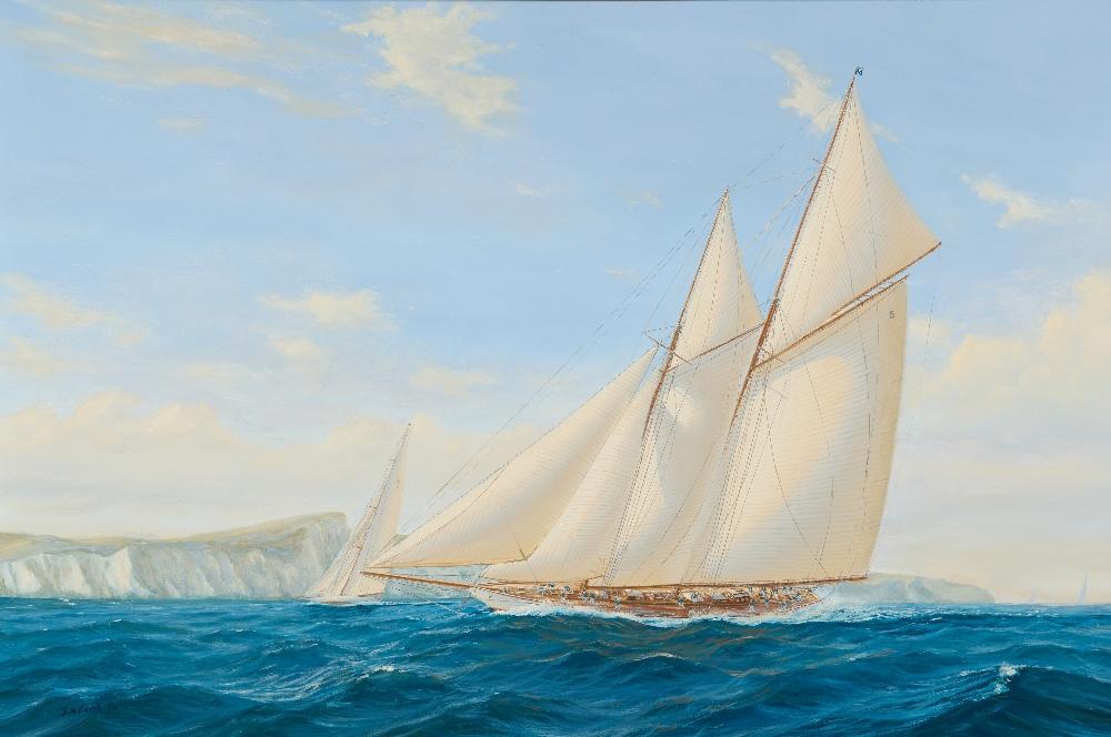 Shane Michael Couch comparable auction result: shane michael couch british b 1963 westward 1930 oil on canvas sign