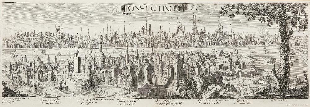 Jeremias Wolf comparable auction result: jeremias wolff german 1663 1724 constantinople engraving signed he