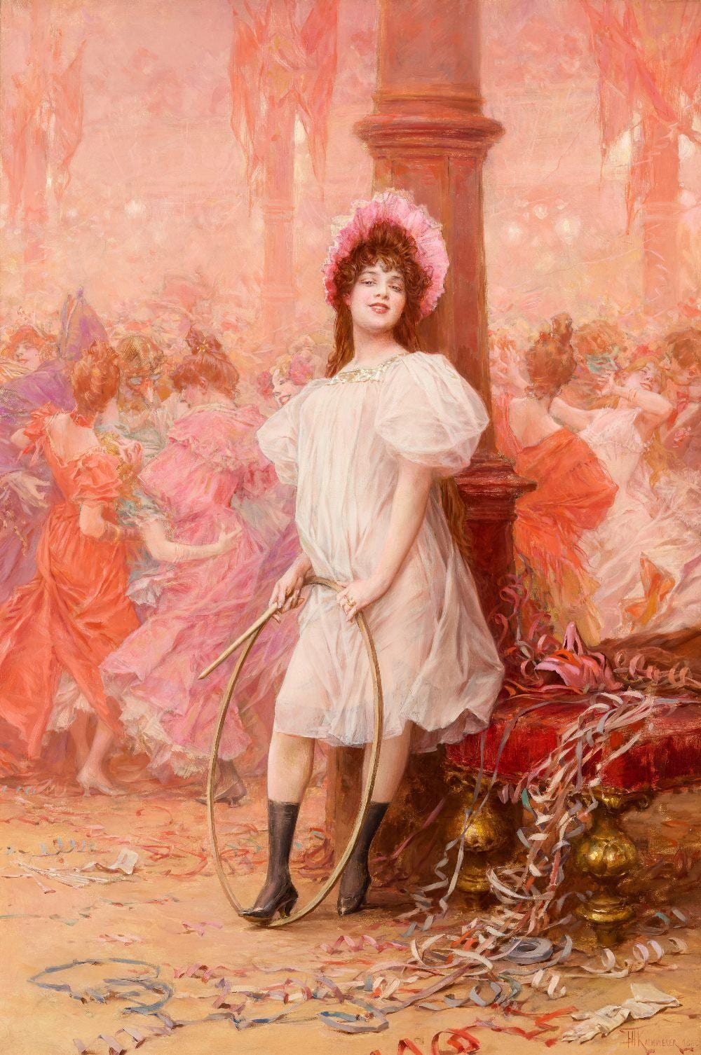 Frederik Hendrik Kaemmerer comparable auction result: frederik hendrik kaemmerer dutch 1839 1902 the hoop girl oil on canv