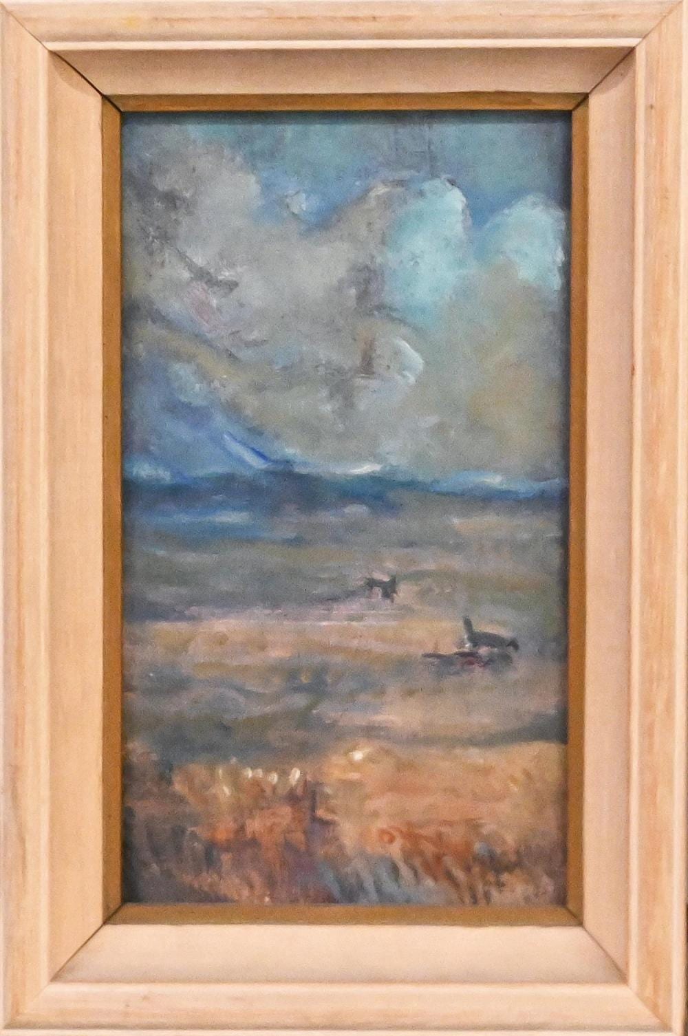James Wigley comparable auction result: james vandeleur wigley dog in landscape