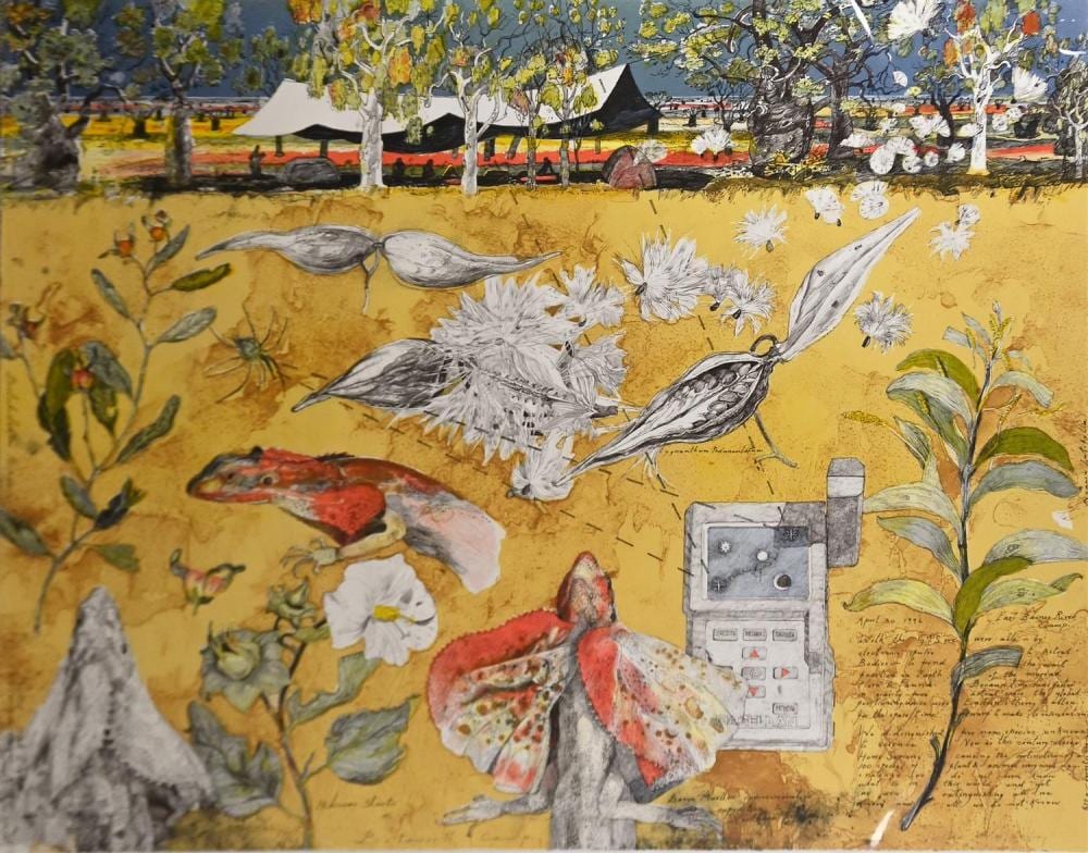 john wolseley botanist s camp · Leonard Joel · 2025-10-23 John Wolseley comparable auction result: john wolseley botanist s camp