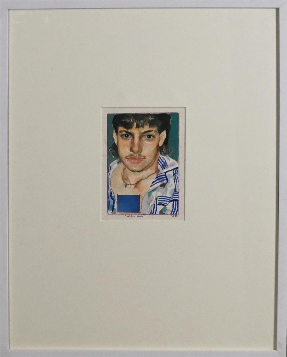 Steven Cox comparable auction result: steven cox winter youth 1989