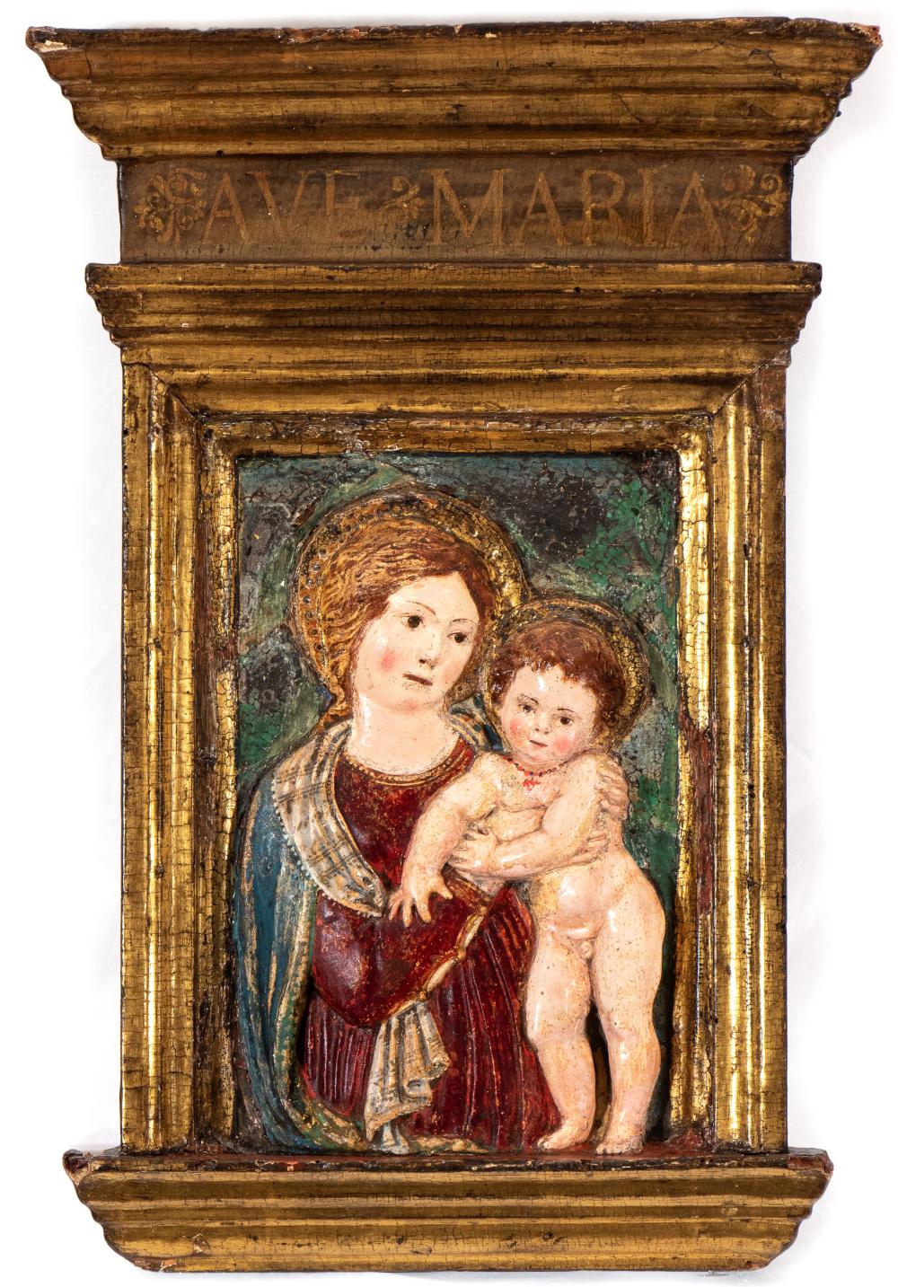 Luca Della Robbia comparable auction result: luca della robbia seguace di firenze 1399 1481