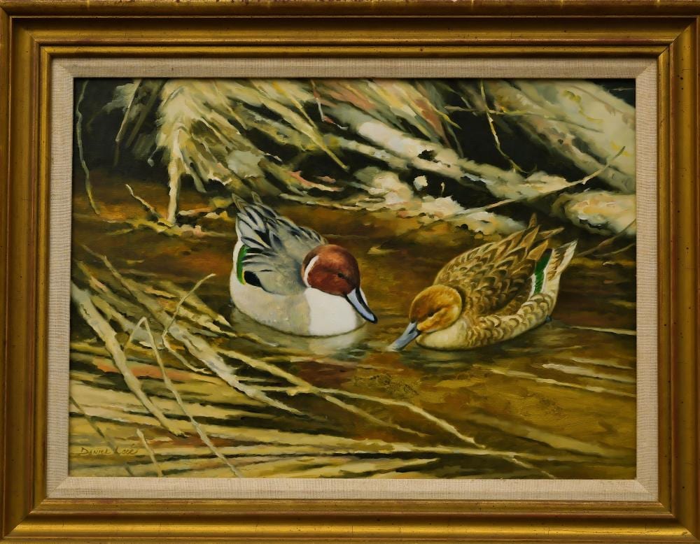 Daniel Loge comparable auction result: daniel loge b 1954 oil on canvas