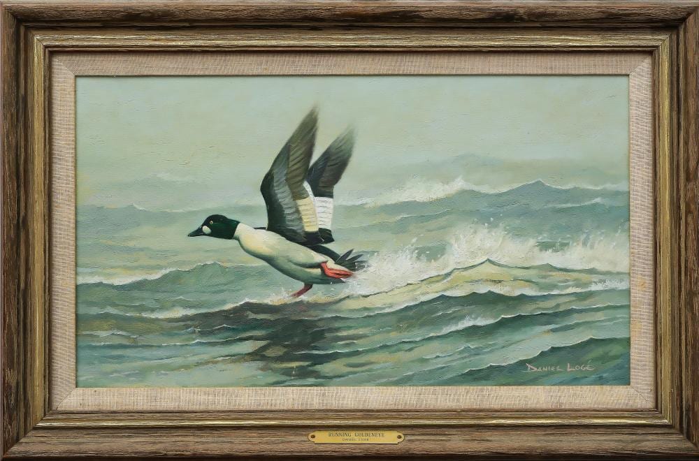 Daniel Loge comparable auction result: daniel loge b 1954 oil on canvas