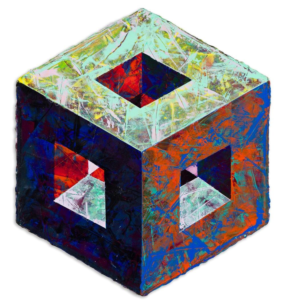 Alvin Loving comparable auction result: al loving 1935 2005 new cube 3 1999