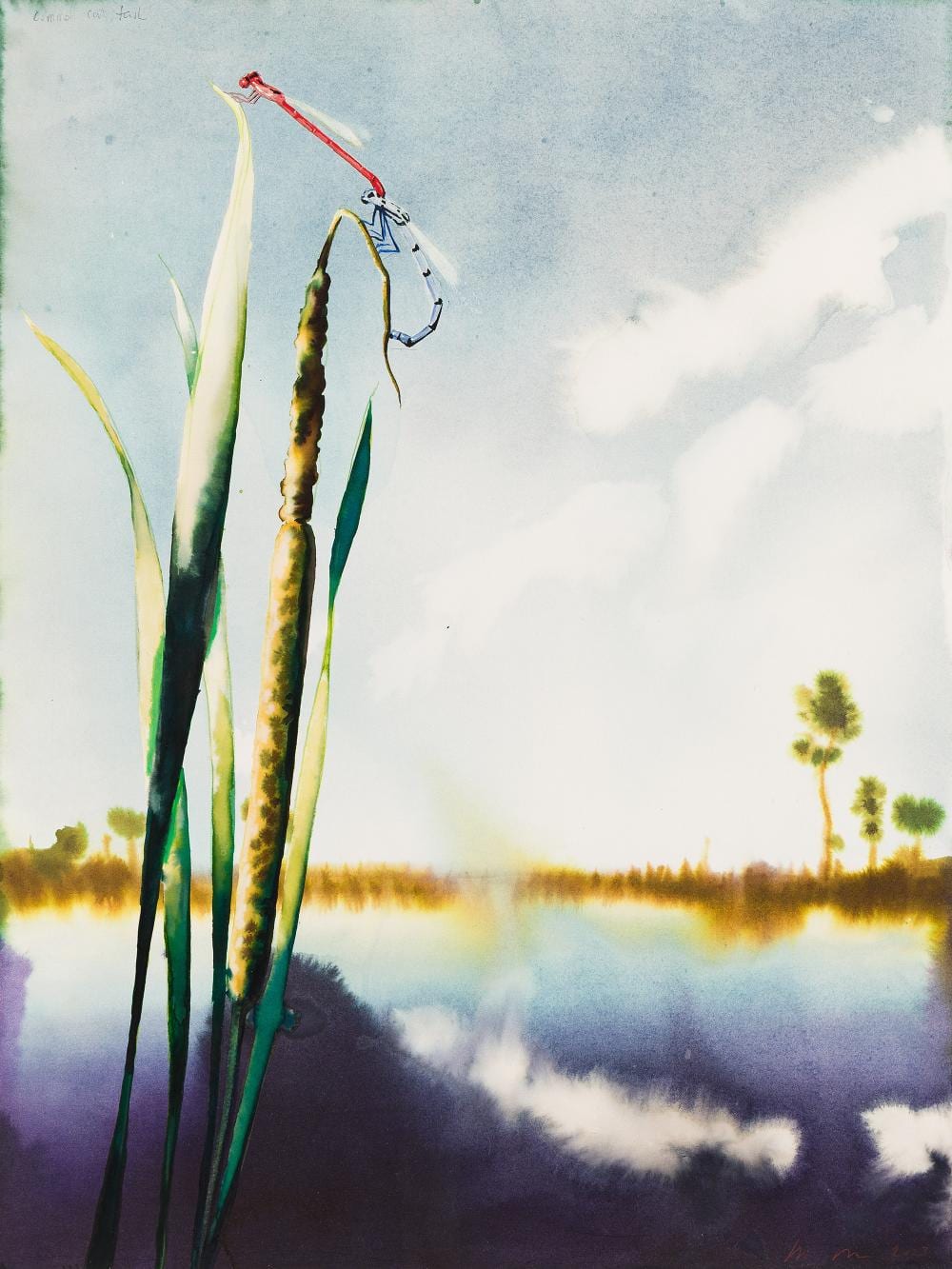 alexis rockman b 1962 untitled common cattail 2003 · Swann Auction Galleries · 2025-11-13 Alexis Rockman comparable auction result: alexis rockman b 1962 untitled common cattail 2003