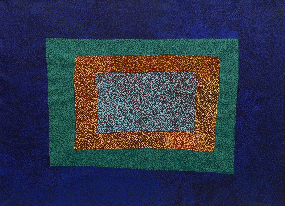 Josie Petrick Kemarre comparable auction result: josie petrick kemarre bush berry dreaming acrylic on linen 88cm x 121cm