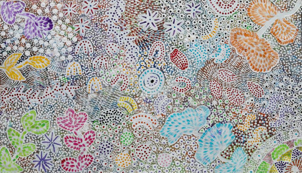 Maggie Bird Mpetyane comparable auction result: maggie bird mpetyane women s ceremony acrylic on canvas 54cm x 93cm
