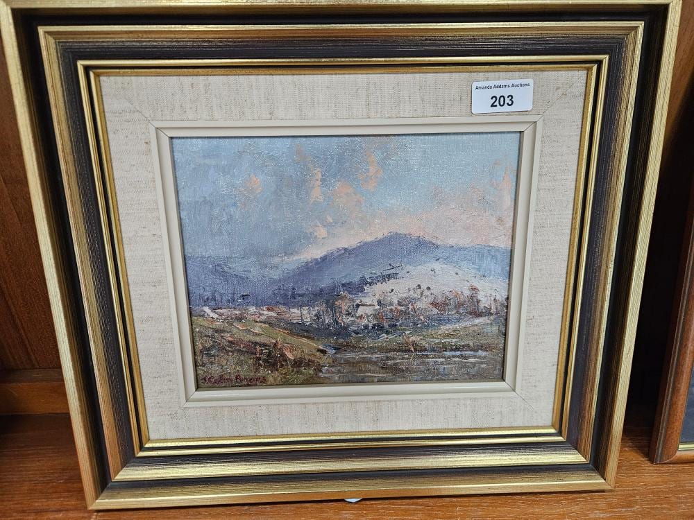 J. Colin Angus comparable auction result: john colin angus australian 1907 2002 allans fl