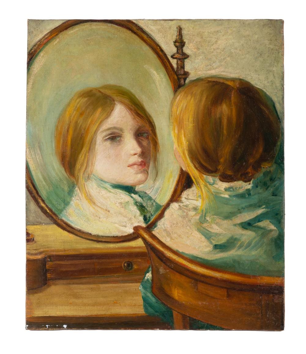 edoardo gordigiani lo specchio · Gonnelli Casa d'Aste · 2025-11-26 Edoardo Gordigiani comparable auction result: edoardo gordigiani lo specchio