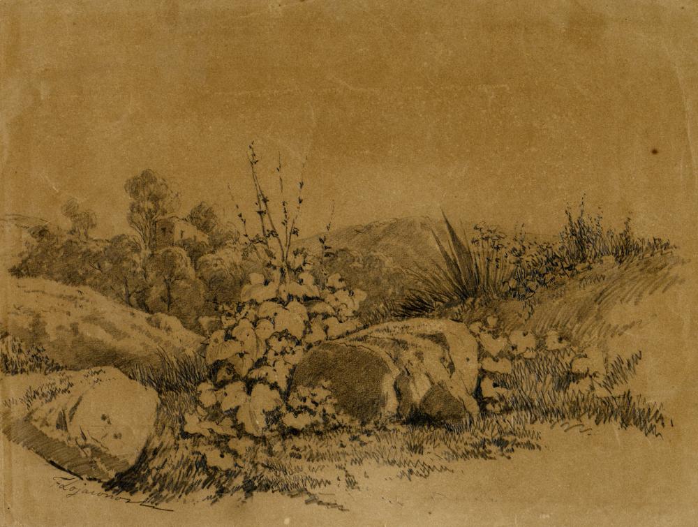 Francesco Lojacono comparable auction result: francesco lojacono paesaggio