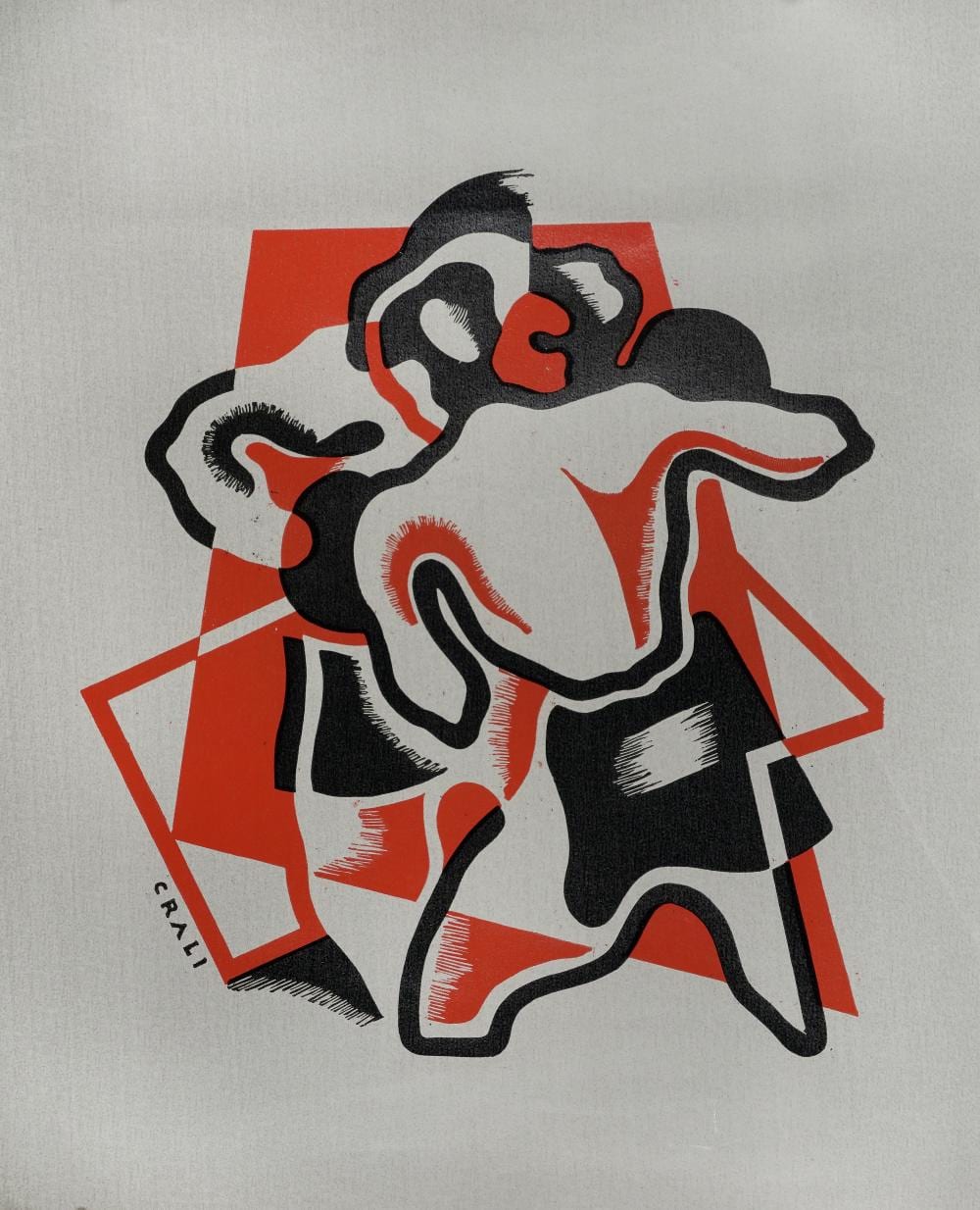 Tullio Crali comparable auction result: tullio crali pugile