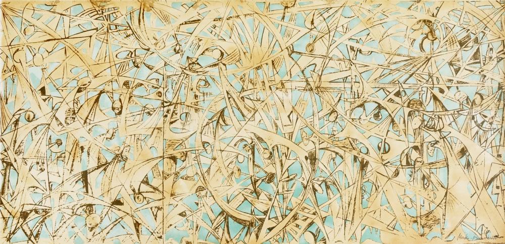 Mirko comparable auction result: mirko basaldella cancello delle fosse ardeatine 1968 ca