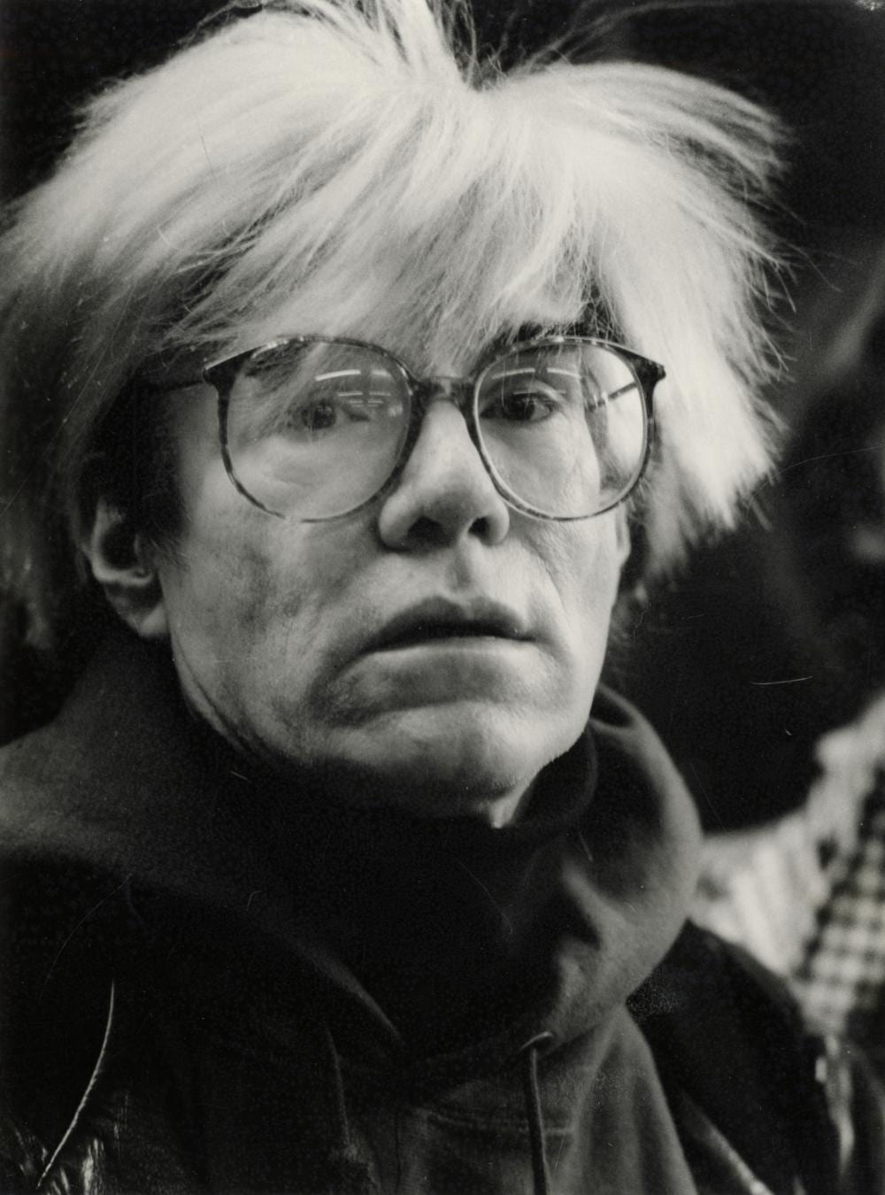Maria Mulas comparable auction result: maria mulas andy warhol 1960 ca