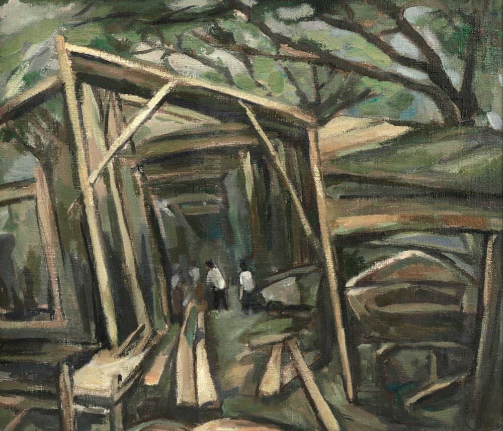 Kuo Juping comparable auction result: kuo juping b 1908 1966 untitled