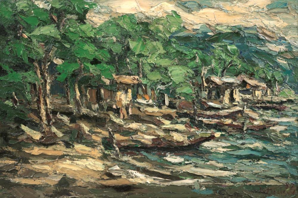 Peter Liew comparable auction result: peter liew b 1955 untitled 1987