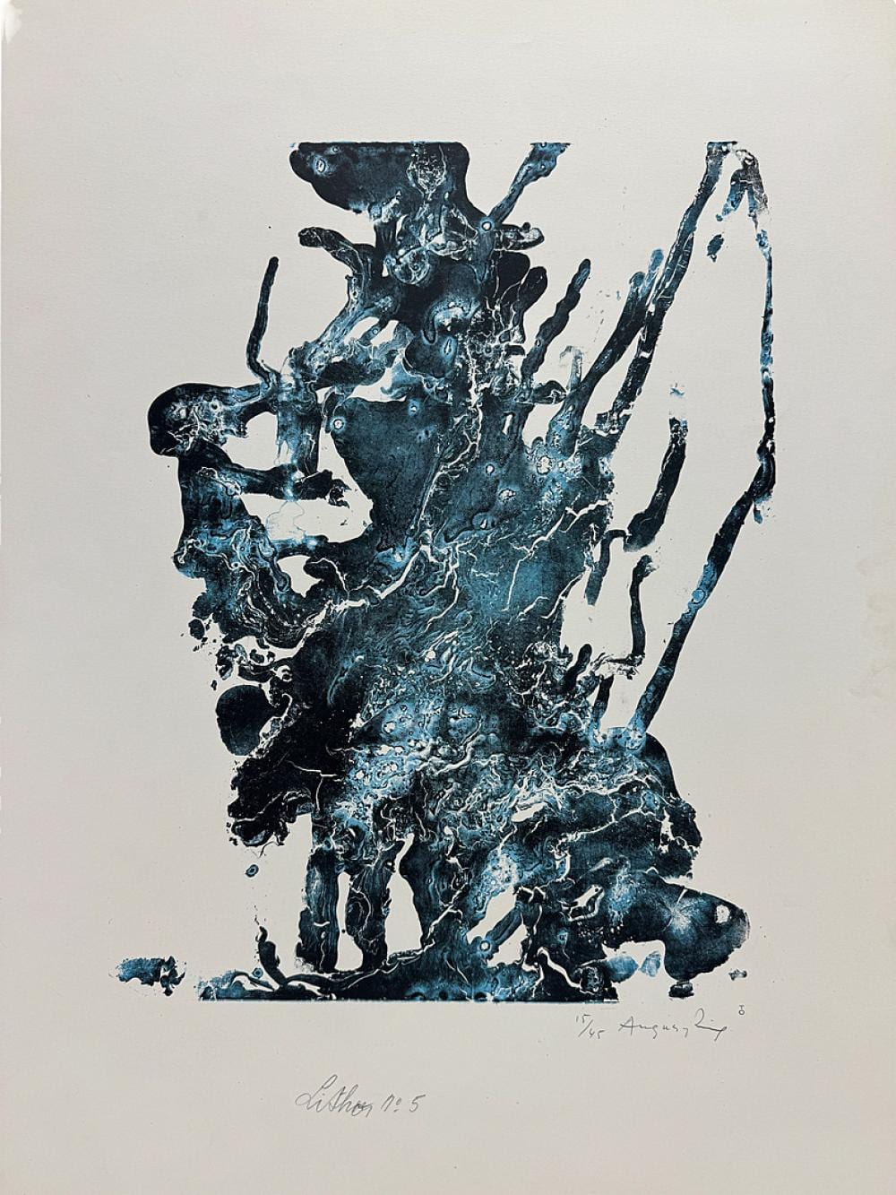 august puig 1929 1999 litho no 5 · Kunst- und Auktionshaus Quedlinburg · 2025-11-15 Agostenc Puig comparable auction result: august puig 1929 1999 litho no 5