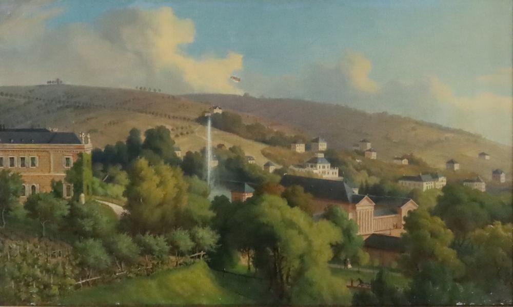 Anton Radl comparable auction result: anton radl oil on canvas wiesbaden germany