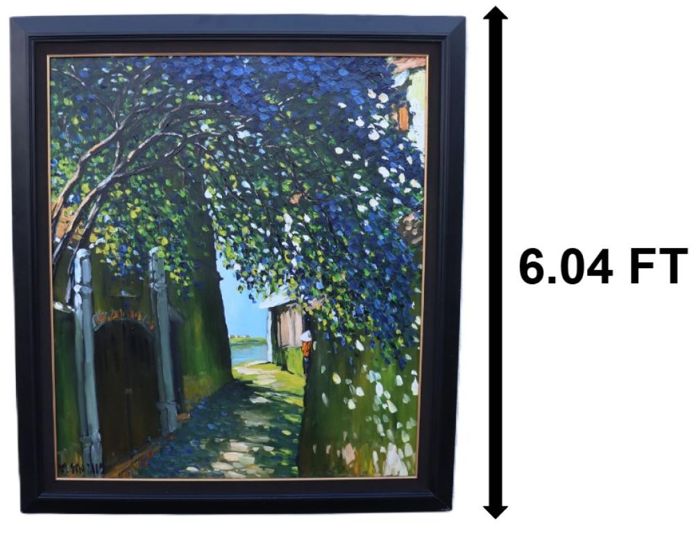 le thanh son born 1962 vietnam oil on canvas landscape painting · Sarasota Estate Auction · 2025-11-08 Thanh Son Le comparable auction result: le thanh son born 1962 vietnam oil on canvas landscape painting