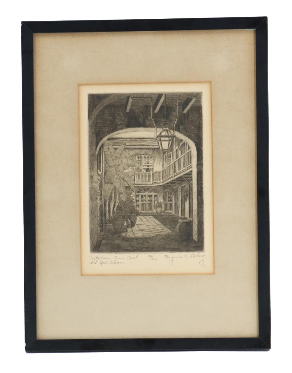 eugene e loving 1907 1971 american etching on paper · Sarasota Estate Auction · 2025-11-08 Eugene E. Loving comparable auction result: eugene e loving 1907 1971 american etching on paper