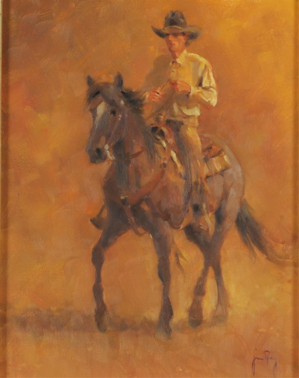 Jim Rey comparable auction result: jim rey cowboy o c