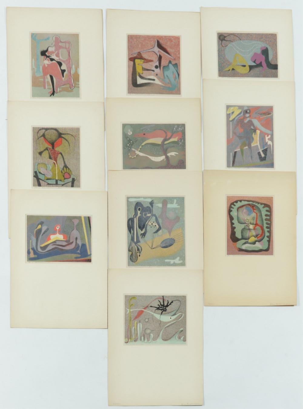 Harry van Kruiningen comparable auction result: harry van kruiningen portfolio of prints