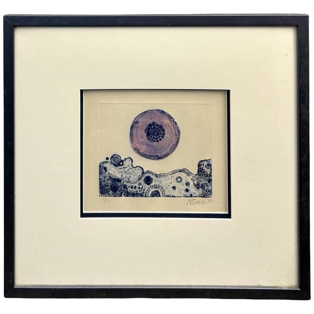 signed juan romero la cueva azul lithograph · Monarch Auction and Estate Services · 2025-11-02 Juan (1932) Romero comparable auction result: signed juan romero la cueva azul lithograph