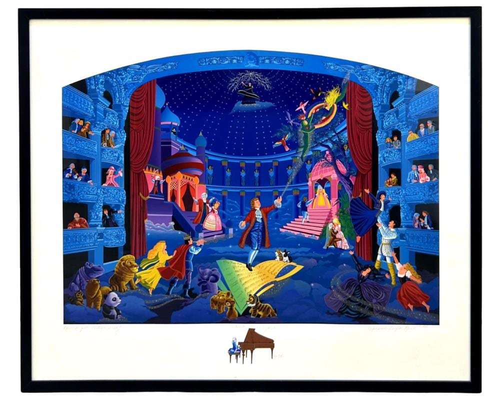 signed melanie taylor kent serigraph · Monarch Auction and Estate Services · 2025-11-02 Melanie Taylor Kent comparable auction result: signed melanie taylor kent serigraph