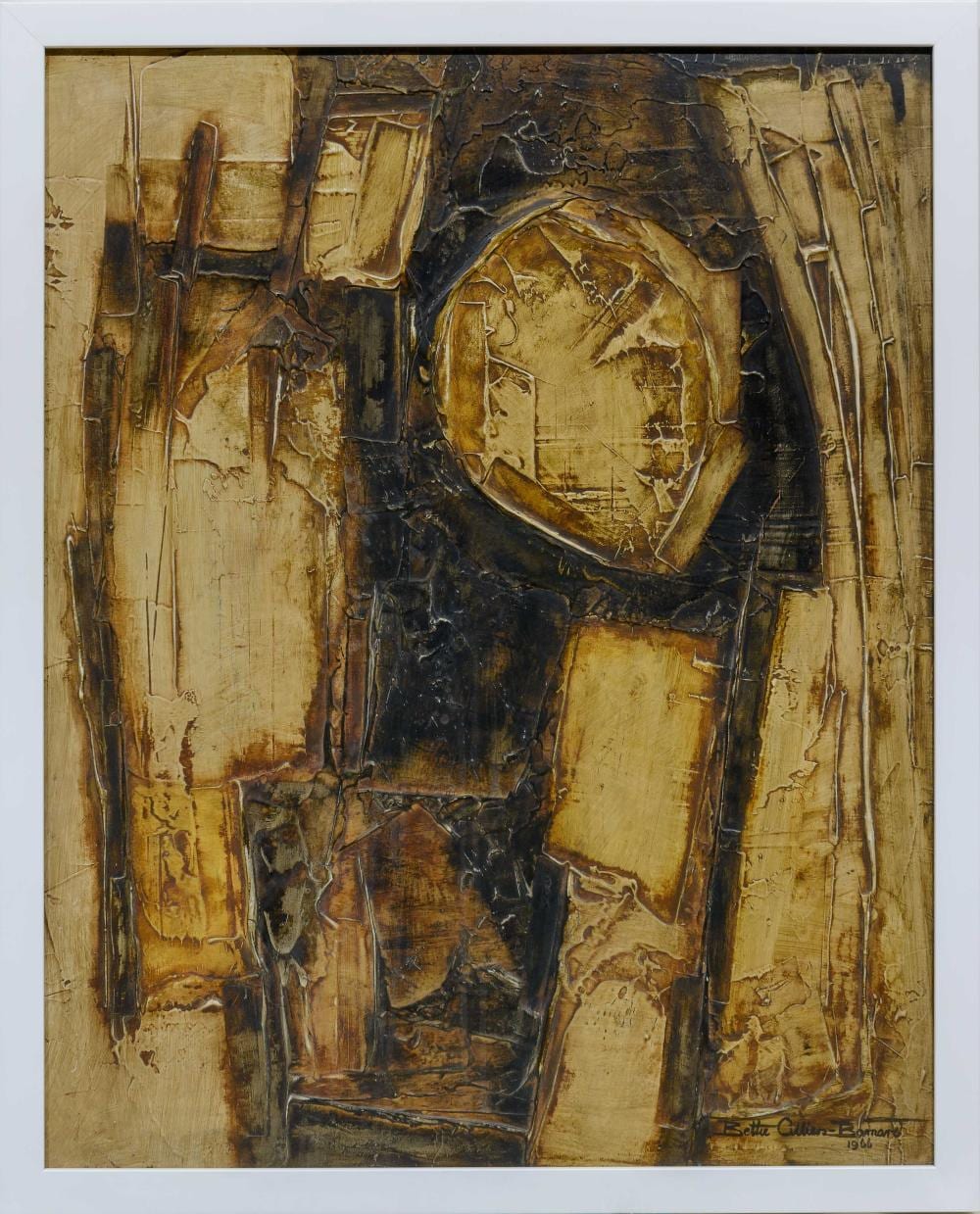 Bettie Cilliers-Barnard comparable auction result: bettie cilliers barnard sa 1914 2010 oil abstract signed dated 1966 75 x 60