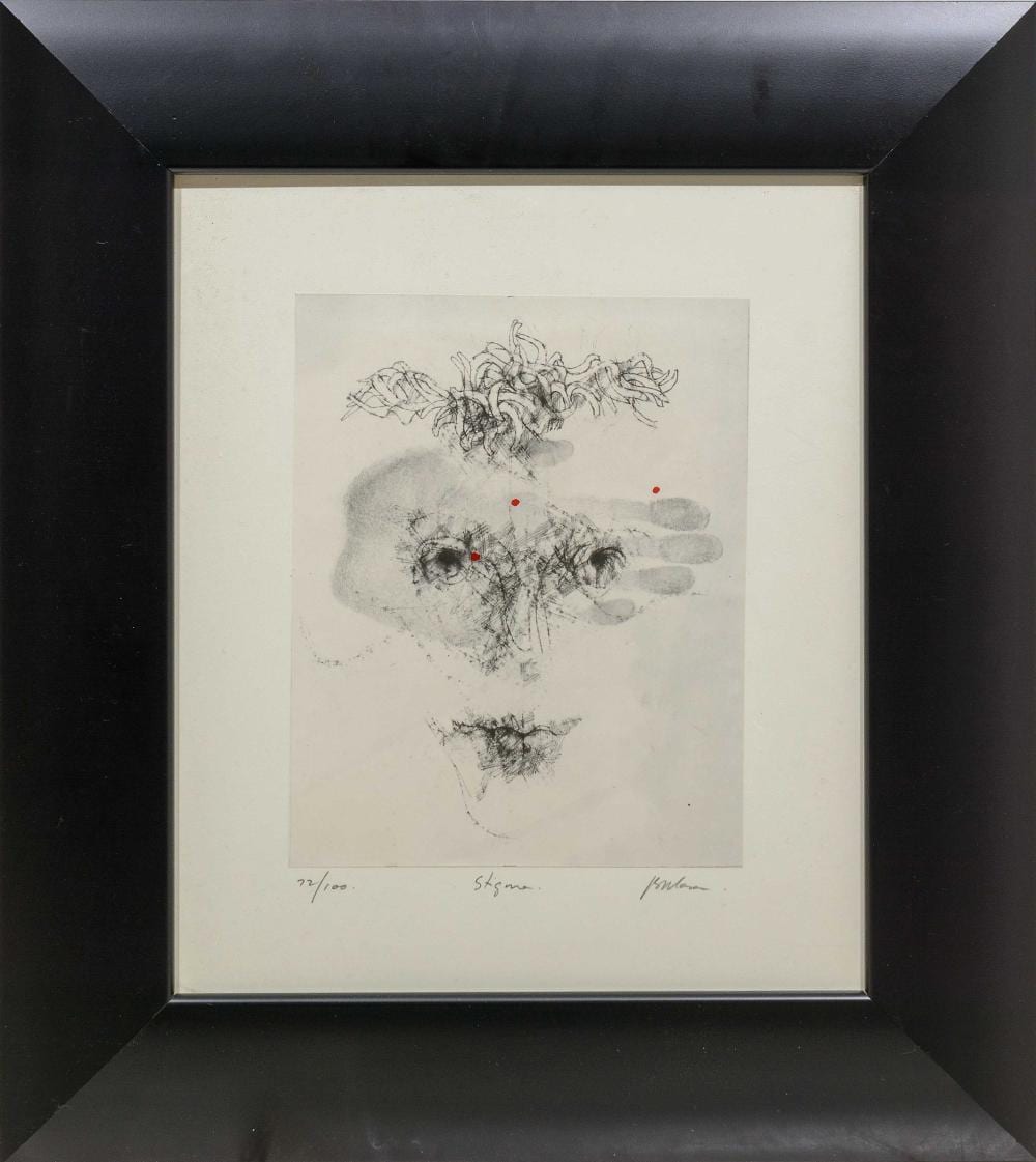 Judith Mason comparable auction result: judith mason sa 1938 2016 lithograph stigma signed titled numbered 72 100 in pencil 38 x 32 sheet size