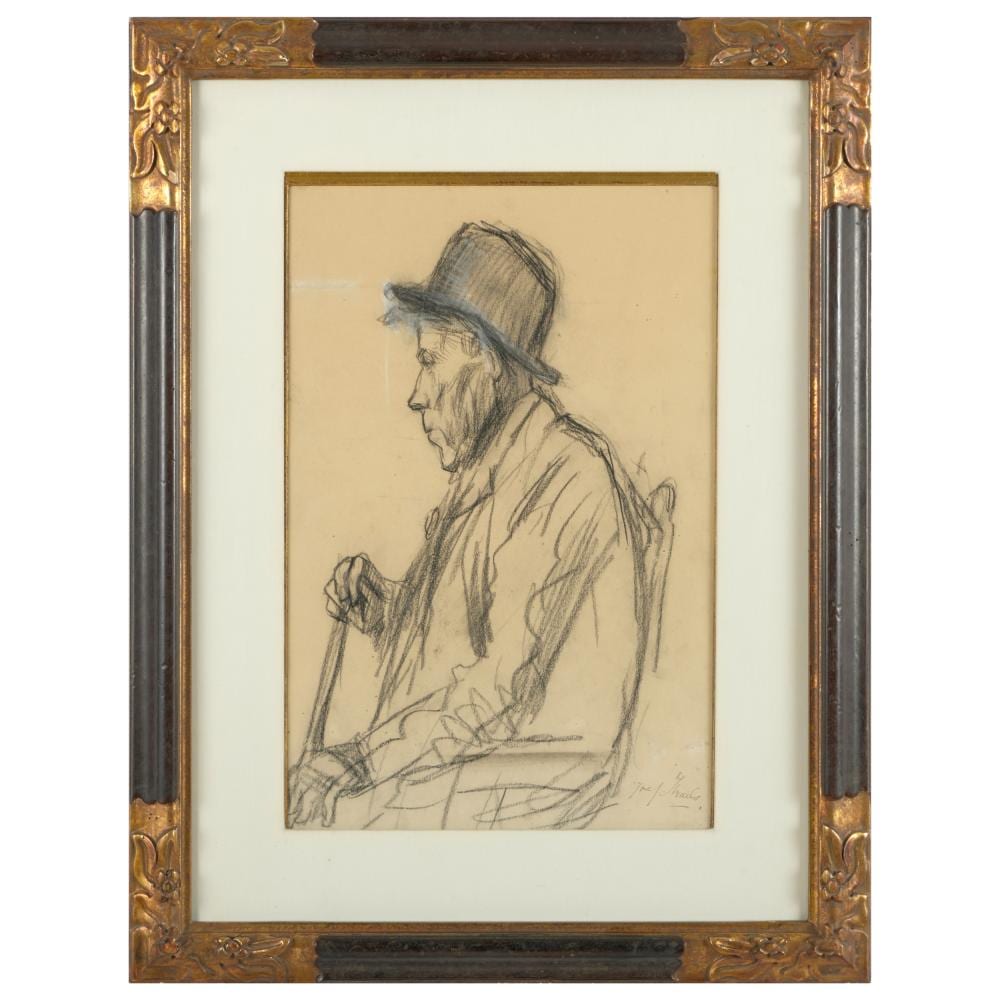 Jozef Israëls comparable auction result: jozef isra ls 1824 1911 seated man