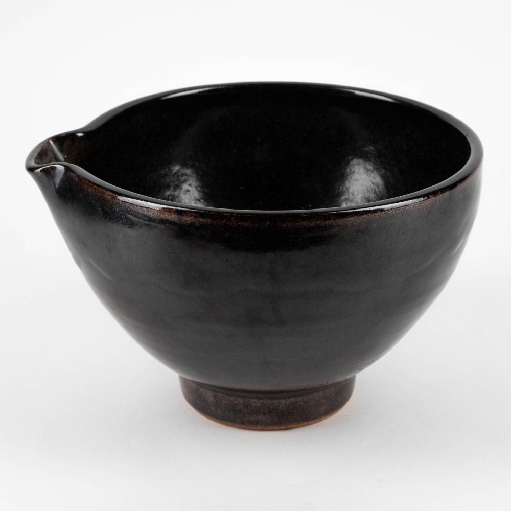 Charmian Johnson comparable auction result: charmian johnson canadian 1939 2020 glazed stoneware bowl with spout