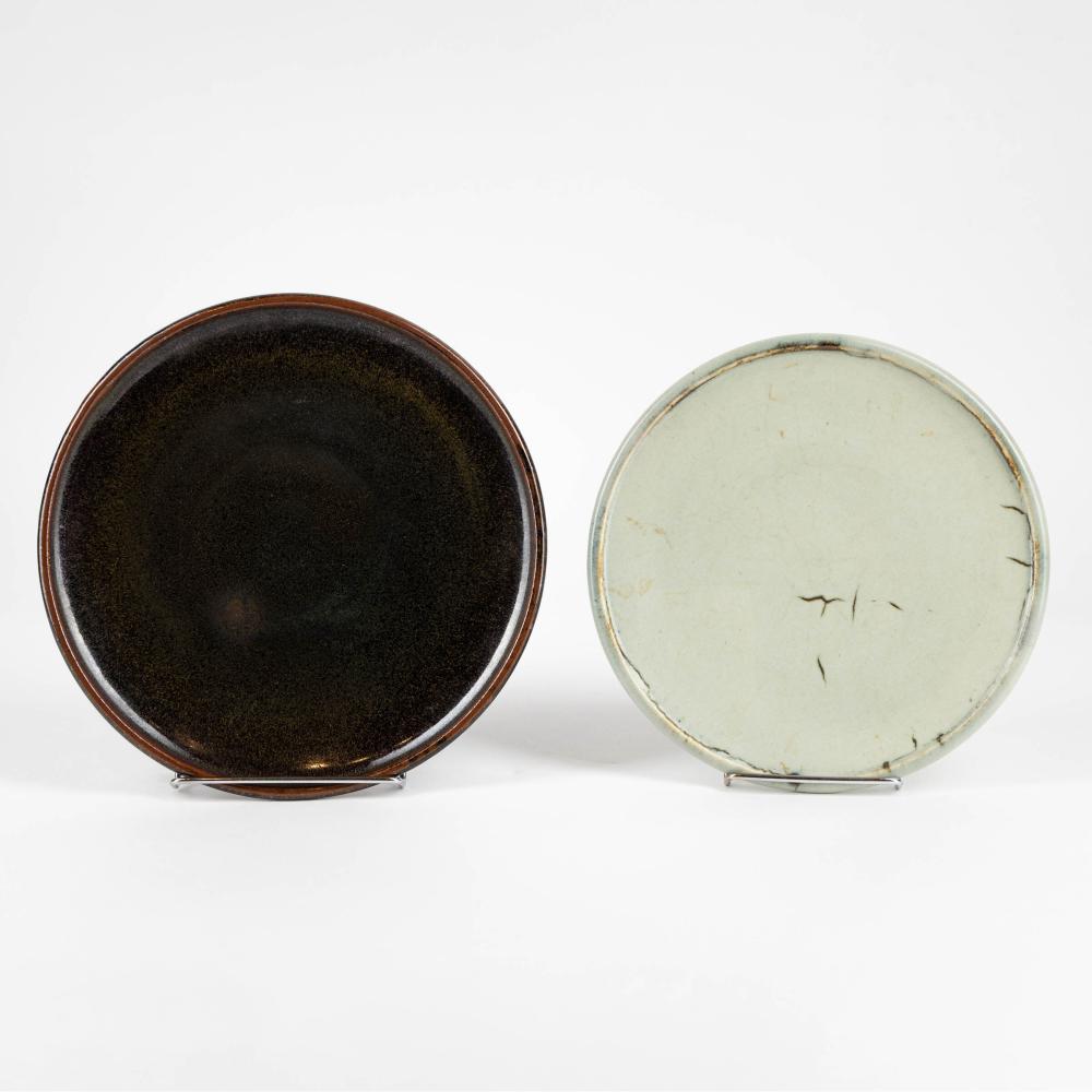 Charmian Johnson comparable auction result: charmian johnson canadian 1939 2020 two glazed stoneware plates