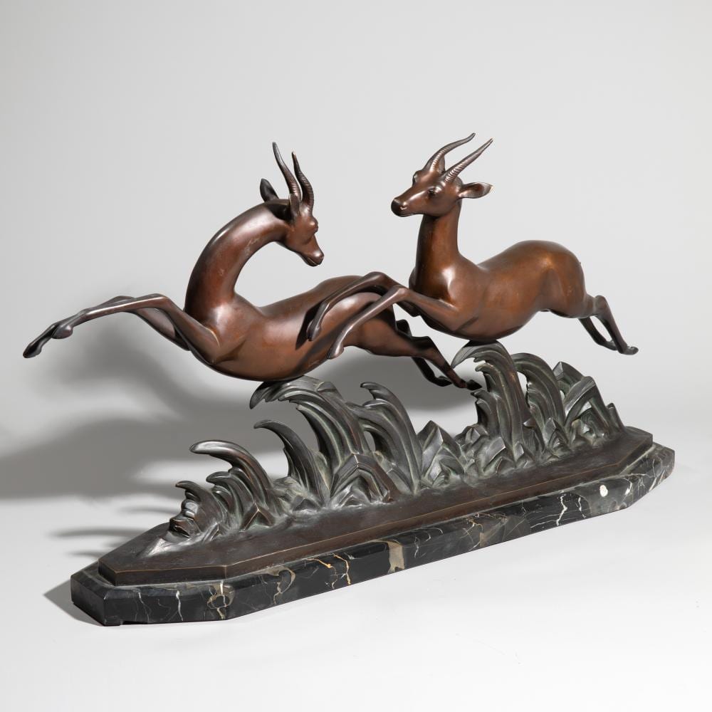 Lucien Charles Edouard Alliot comparable auction result: lucien charles edouard alliot 1877 1967 gazelle around 1930