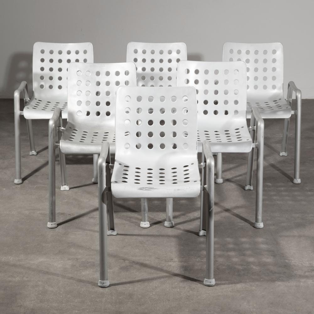 Hans Coray comparable auction result: hans coray 6 chairs model landi chair