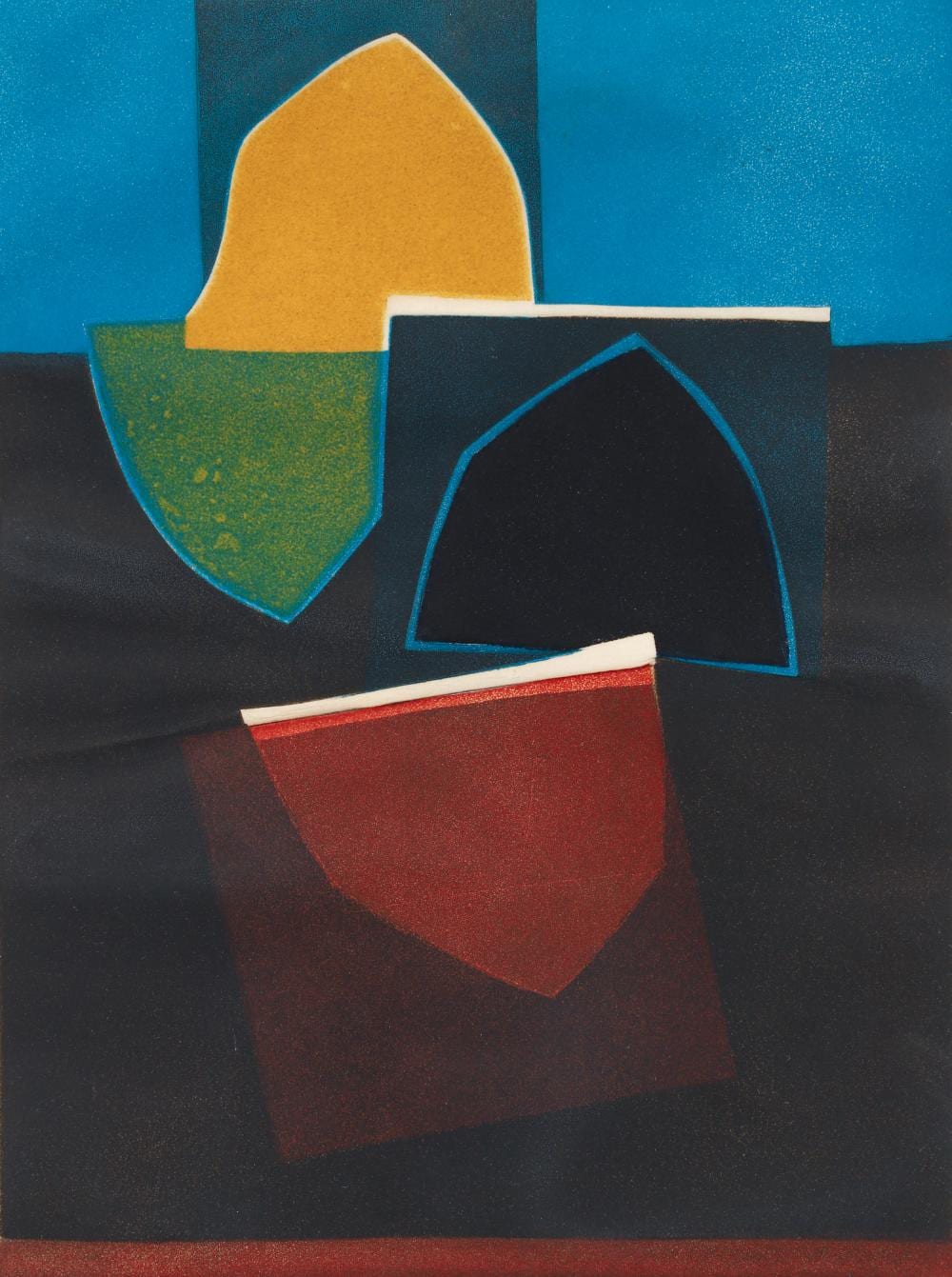 Bertrand Dorny comparable auction result: bertrand dorny signed untitled color etching