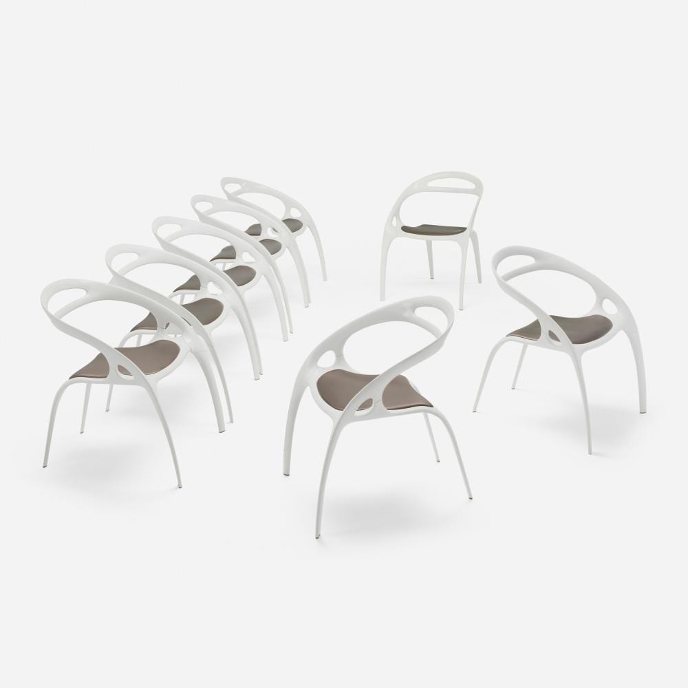 ross lovegrove go chairs set of eight · Wright · 2025-11-06 Ross Lovegrove comparable auction result: ross lovegrove go chairs set of eight