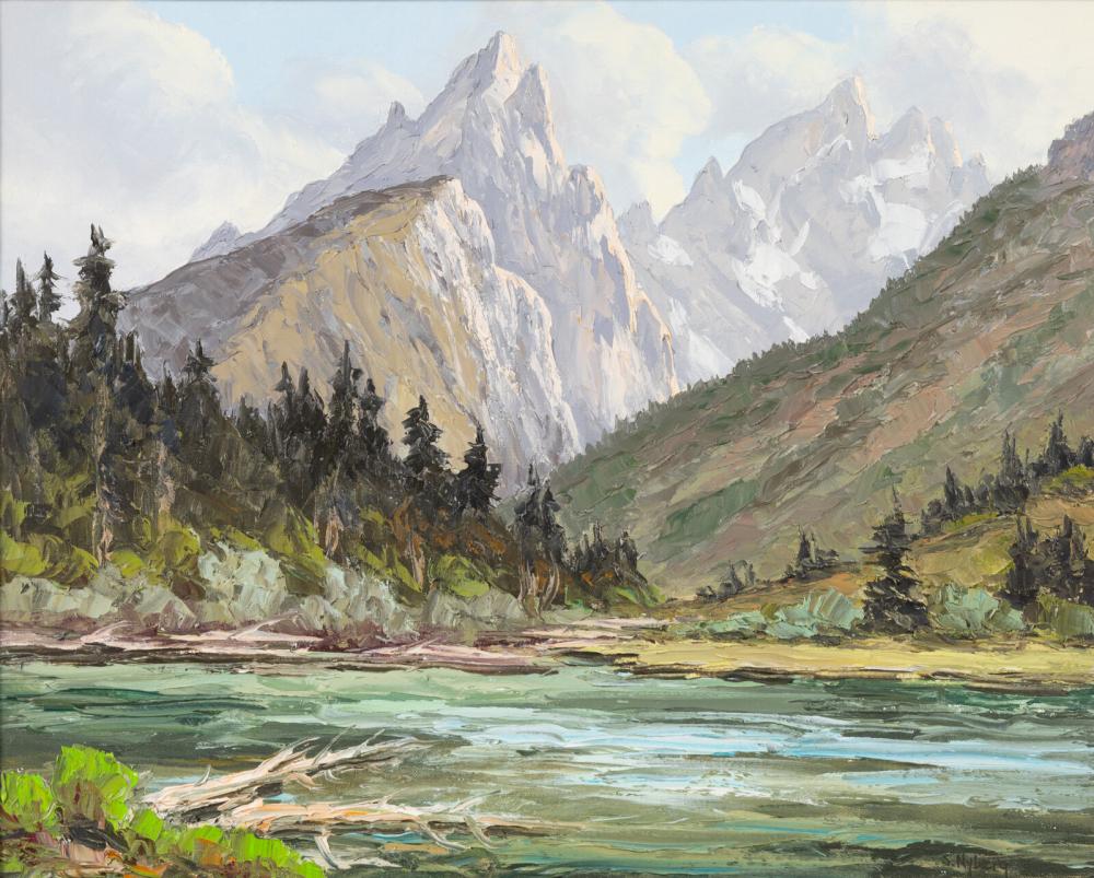 Susanne Nyberg comparable auction result: susanne nyberg american b 1953 cathedral group