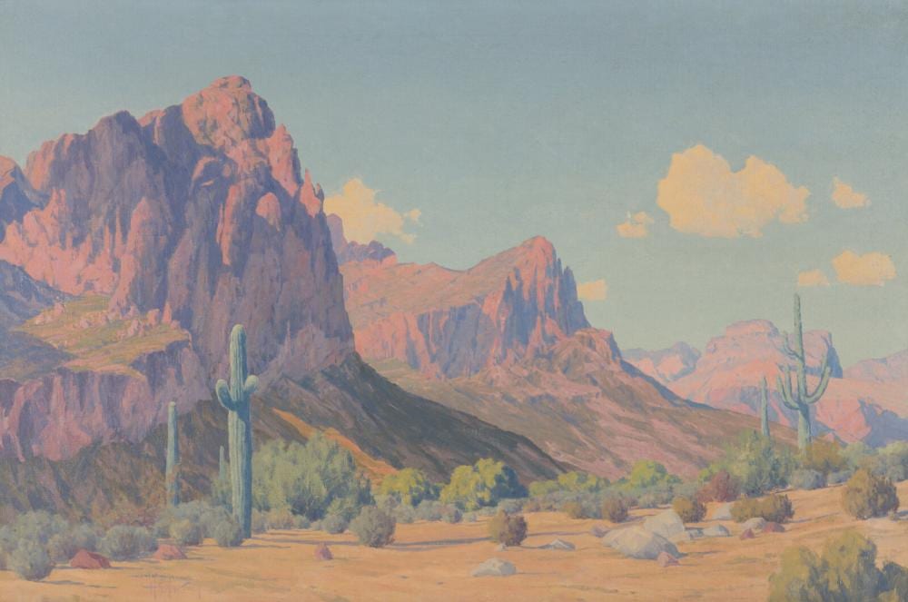 Harry B. Wagoner comparable auction result: harry b wagoner american 1889 1950 bulldog mountains