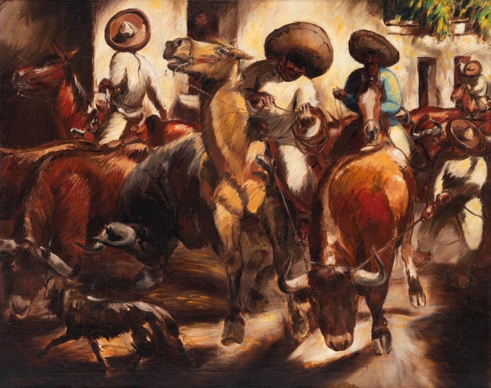 Lawrence Nelson Wilbur comparable auction result: lawrence nelson wilbur american 1897 1988 tepoztl n mexico 1945