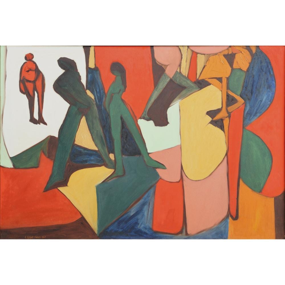 Arnold Weber comparable auction result: arnold weber american 1931 2010