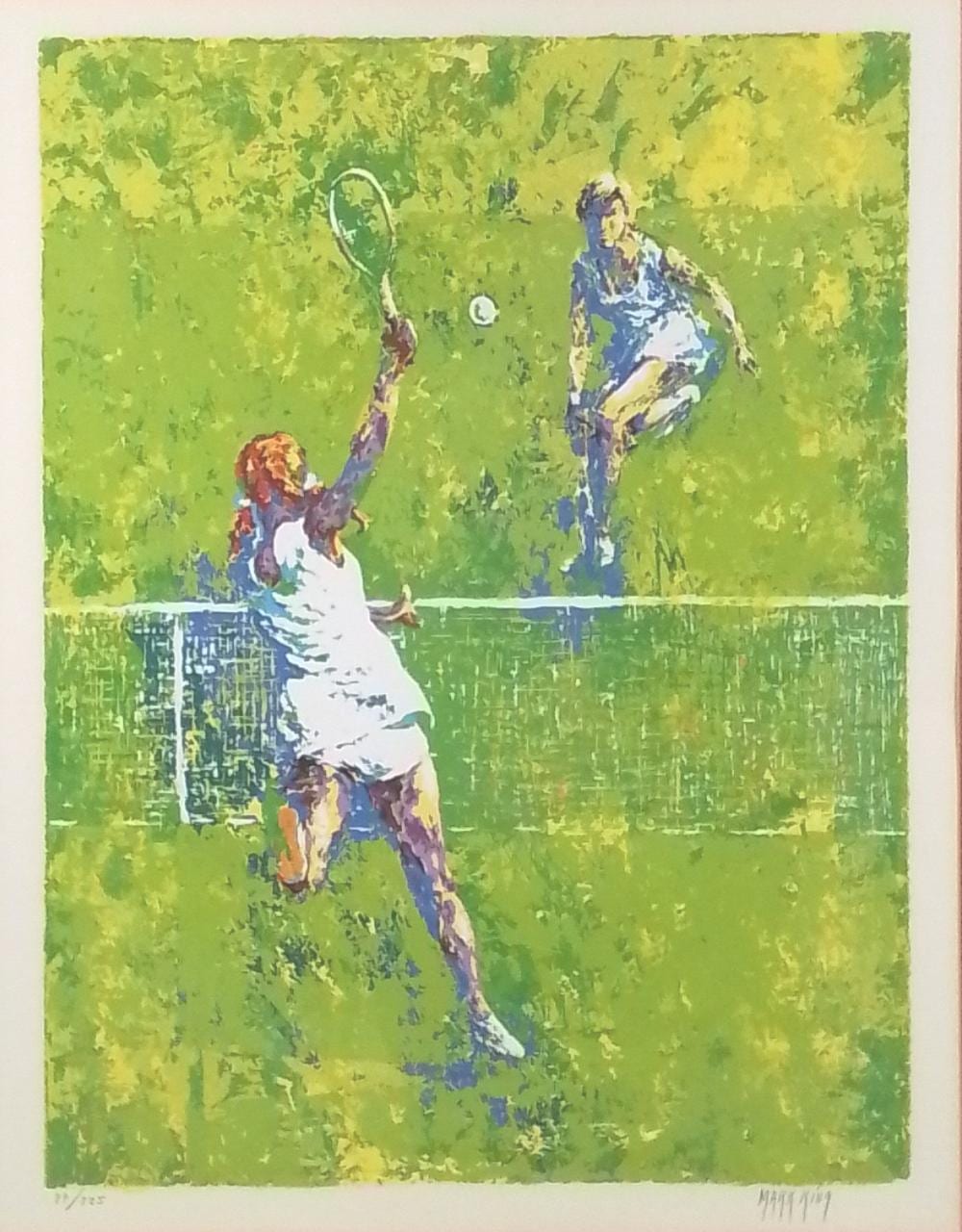Mark King comparable auction result: mark king deuce signed numbered serigraph
