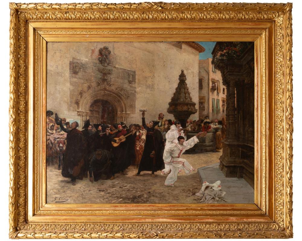 Georges Clairin comparable auction result: georges clairin 1843 1919